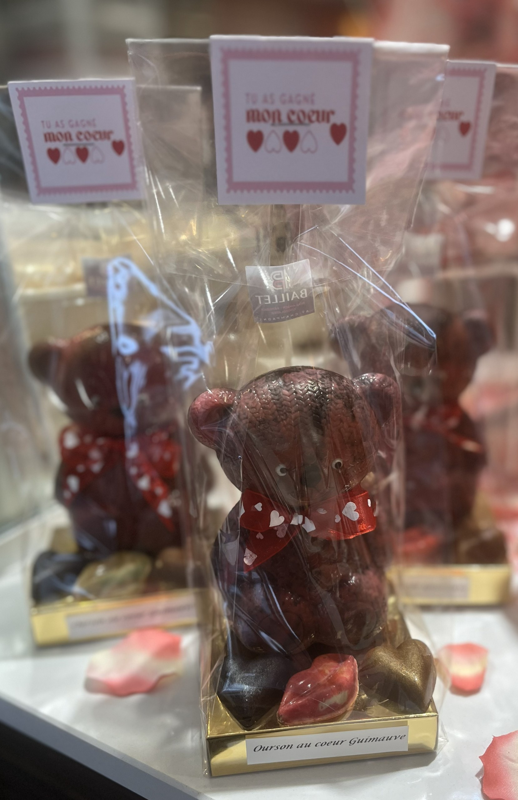Ourson guimauve St Valentin