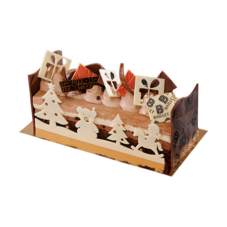 Buche au pied du sapin
